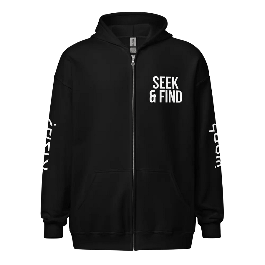 SEEK & FIND ( Zip up hoodie ) product image (1)