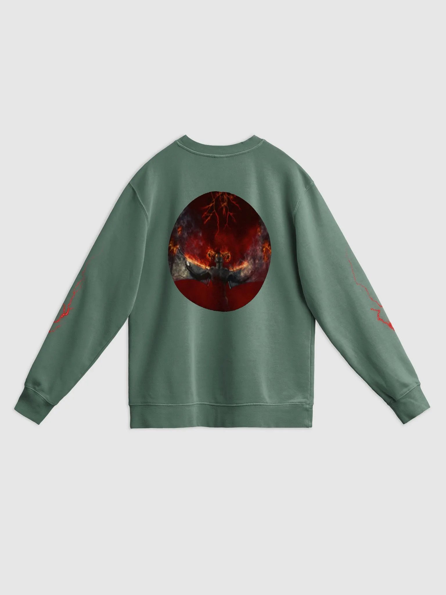 Independent Trading Co. Unisex Midweight Pigment Dyed Sweatshirt product image (2)