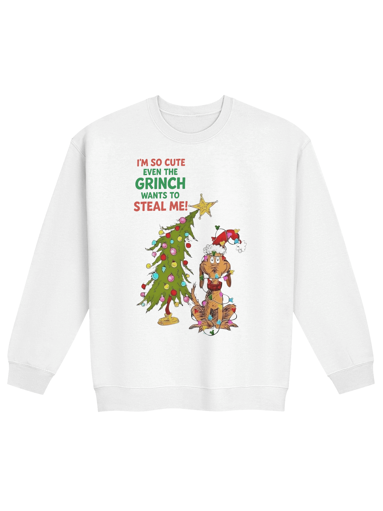 I'm So Cute Christmas Crewneck product image (1)