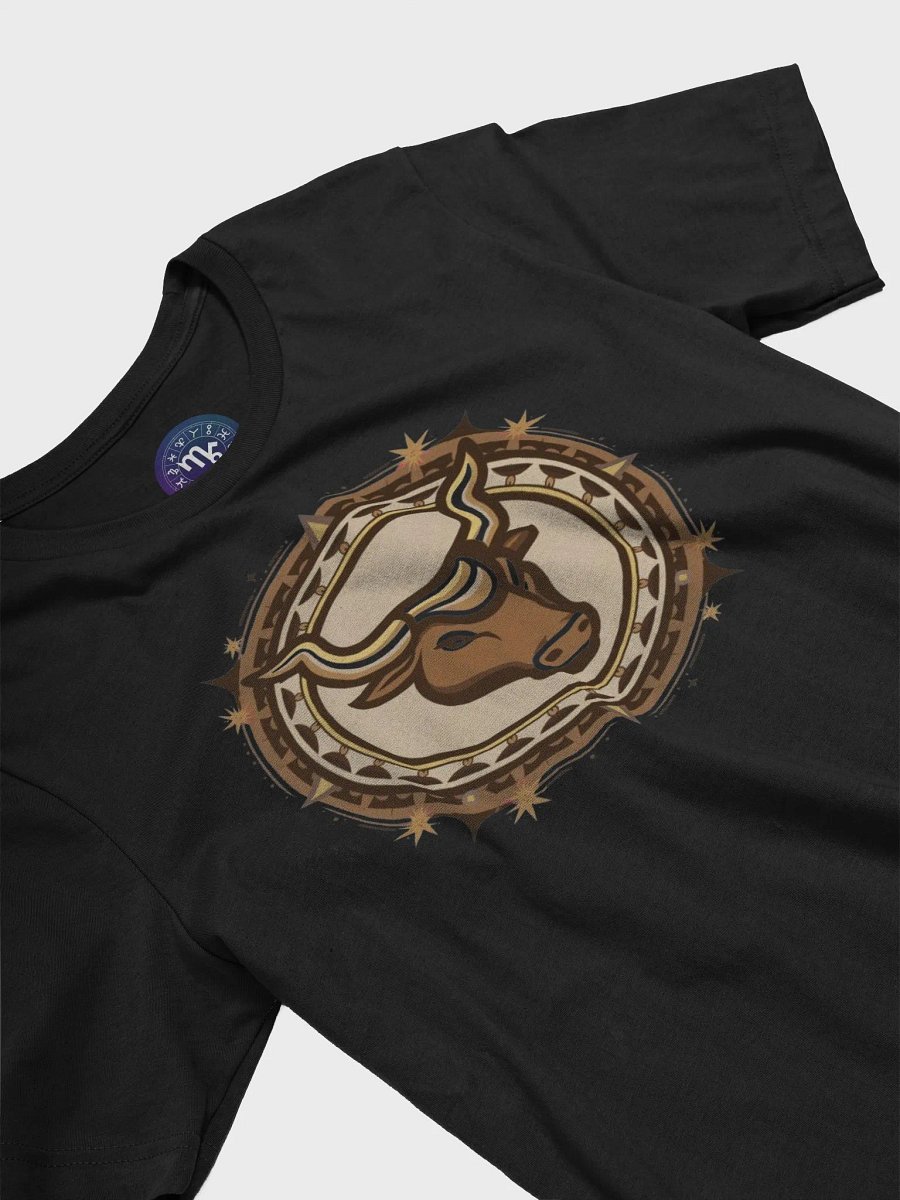 Unisex Supersoft Taurus Zodiac T-Shirt - Celestial Bull Design product image (5)