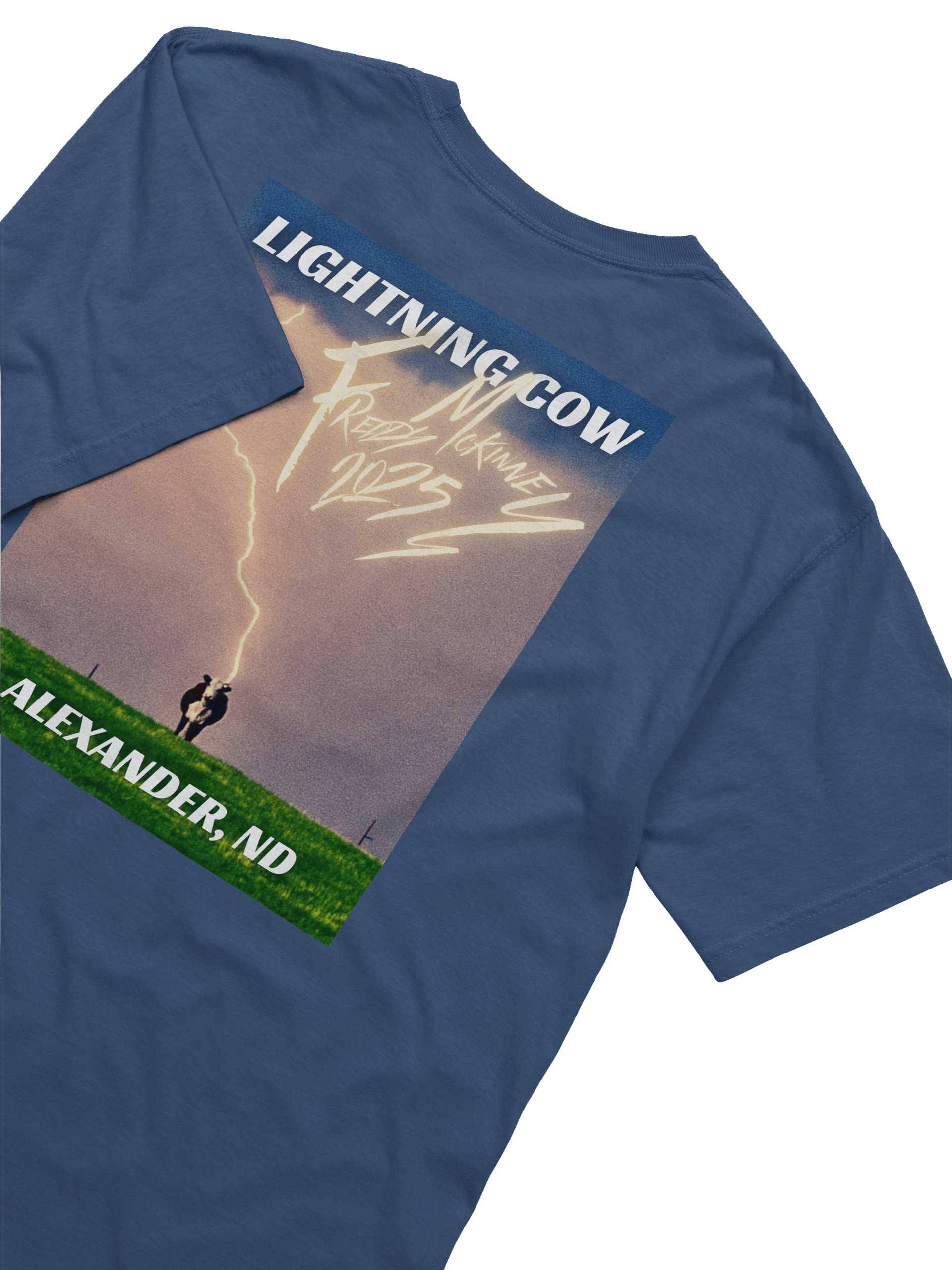Lightning Cow T Shirt product image (3)