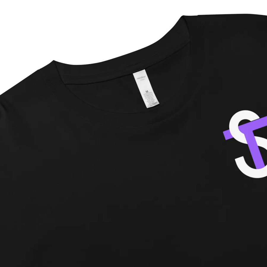 Monogram Purple/Wht Crop Top product image (8)