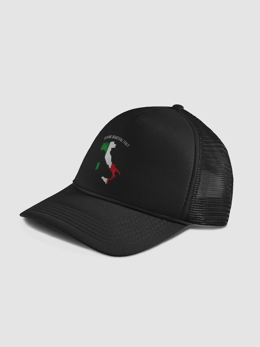 Italian Flag Foam Trucker Hat product image (5)