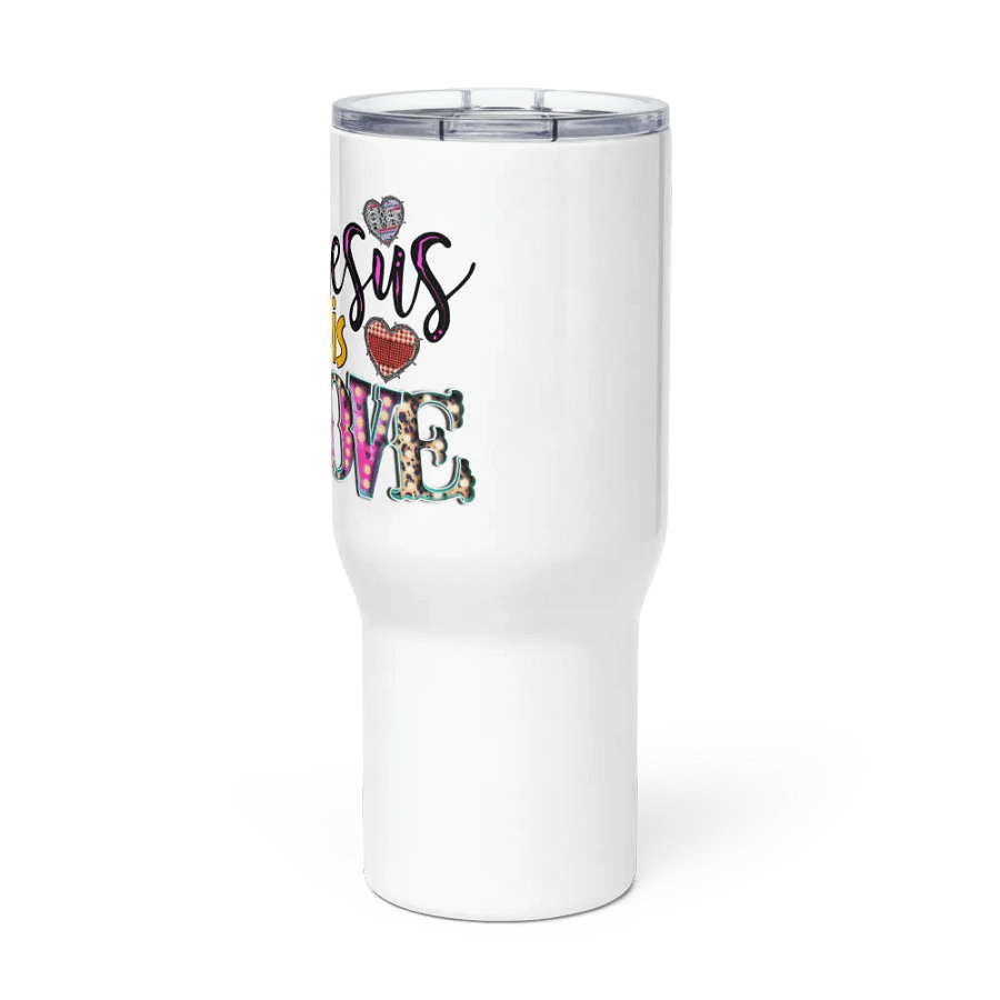 Jesus Is Love - Travel Mug w/ Handle product image (3)