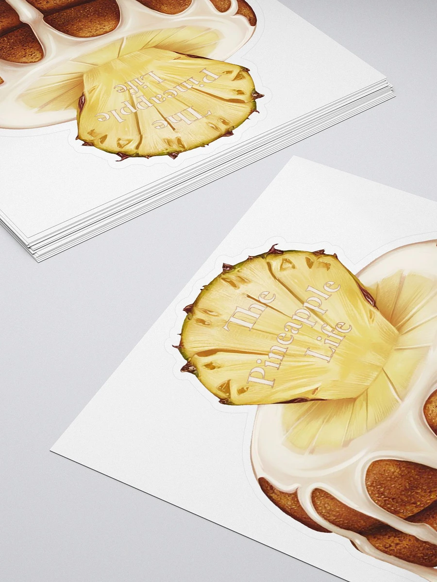 The Pineapple Life Messy Dessert Vinyl Sticker product image (10)