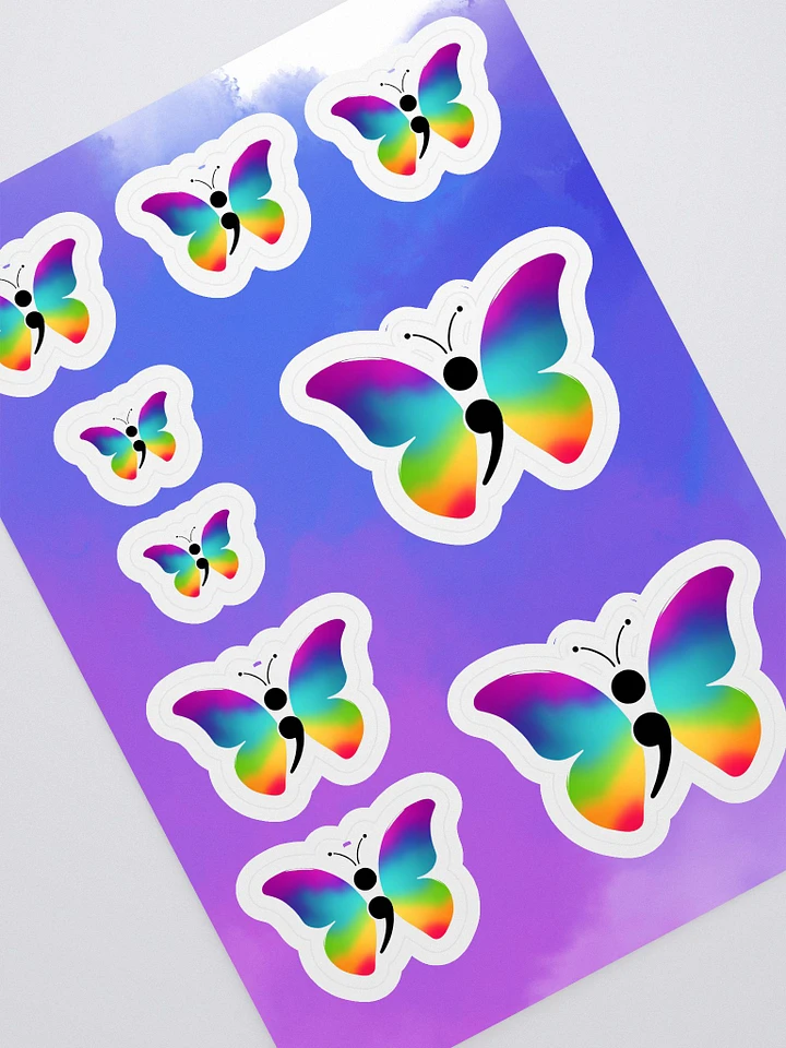 Resilience Butterfly - Kiss Cut Sticker Sheet product image (1)