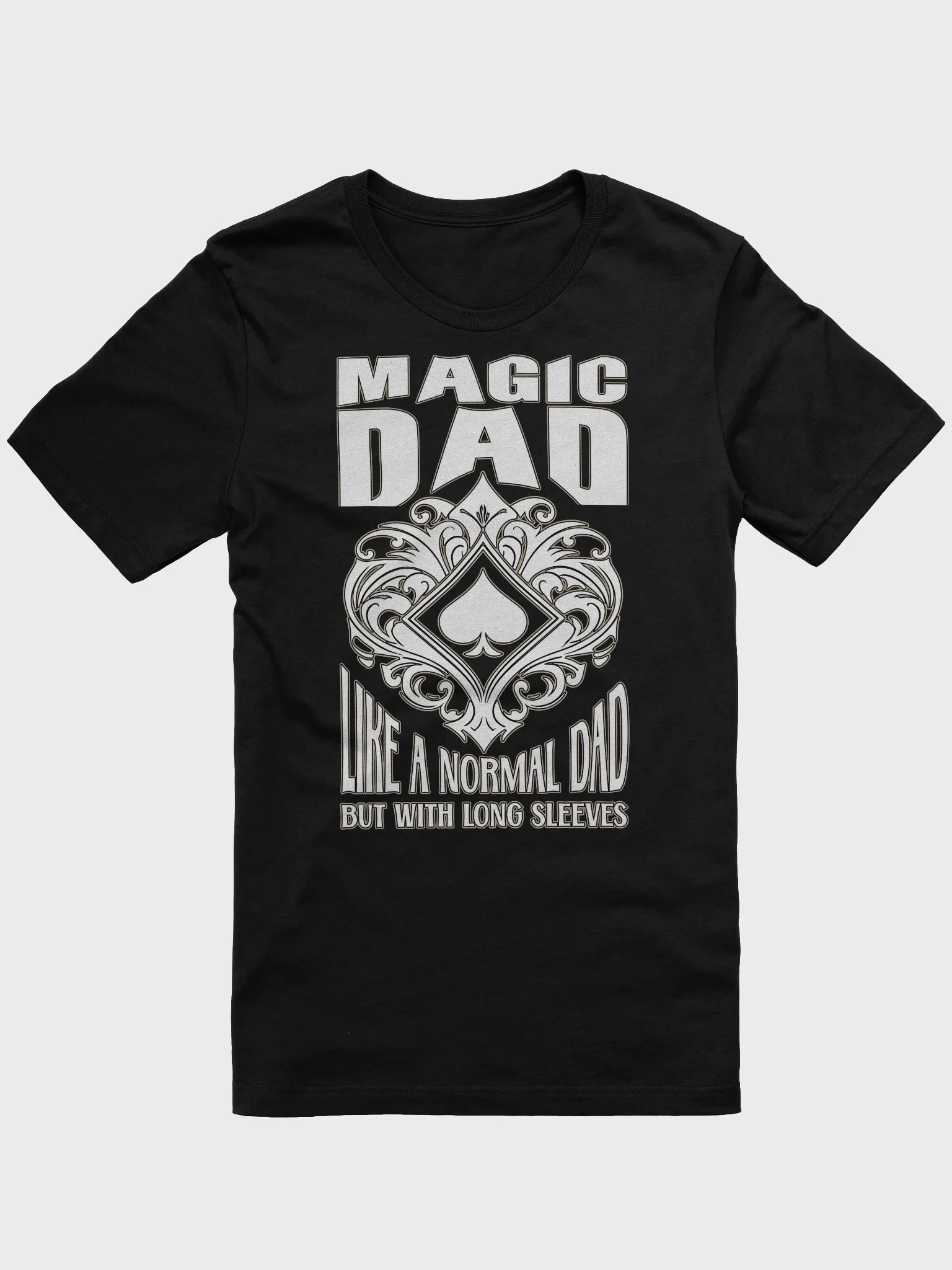 Magic Dad – Like a Normal Dad, But With Long Sleeves Tee product image (3)