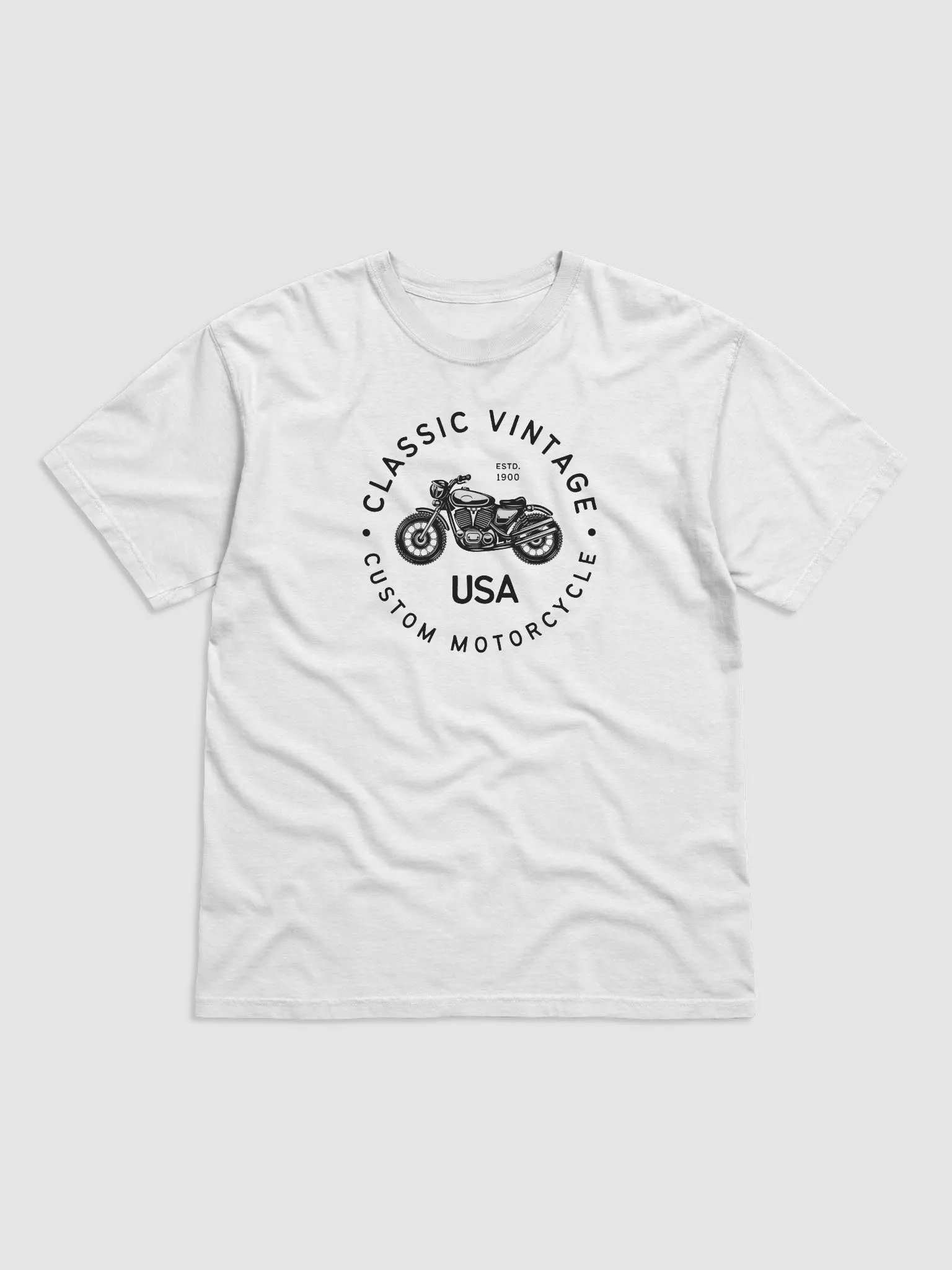 Vintage Motorcycle T-Shirt product image (3)