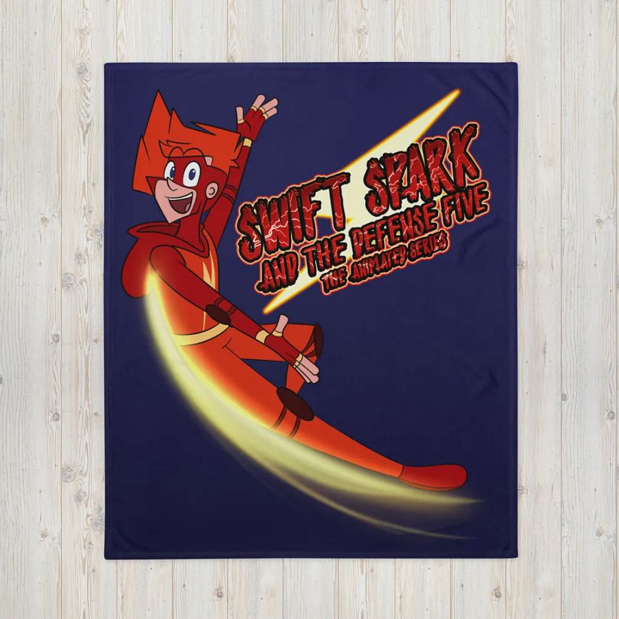 Swift Spark and the Defense Five: Swift Spark Flying Blanket product image (5)