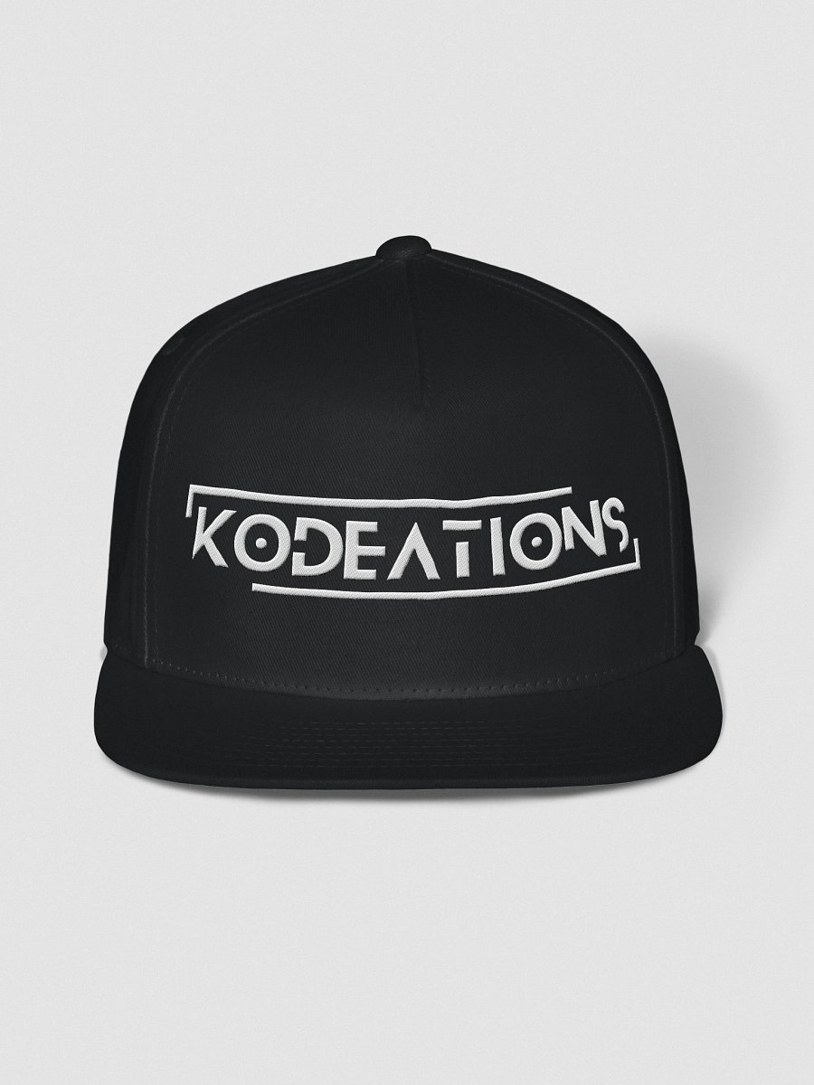 Kodeations Snapback – Signature Black Edition product image (1)