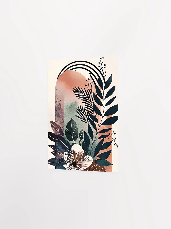 Lush Leaves Abstract Poster product image (2)