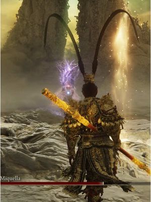 Sun Wukong Invades Elden Ring 🔥 #eldenring #eldenringhype #blackmythwukong #wukong #eldenringgameplay #sunwukong #eldenringdlc #soulsborne #fromsoftware 