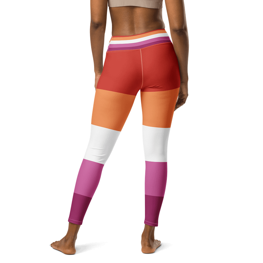 Lesbian Pride Flag Leggings product image (2)