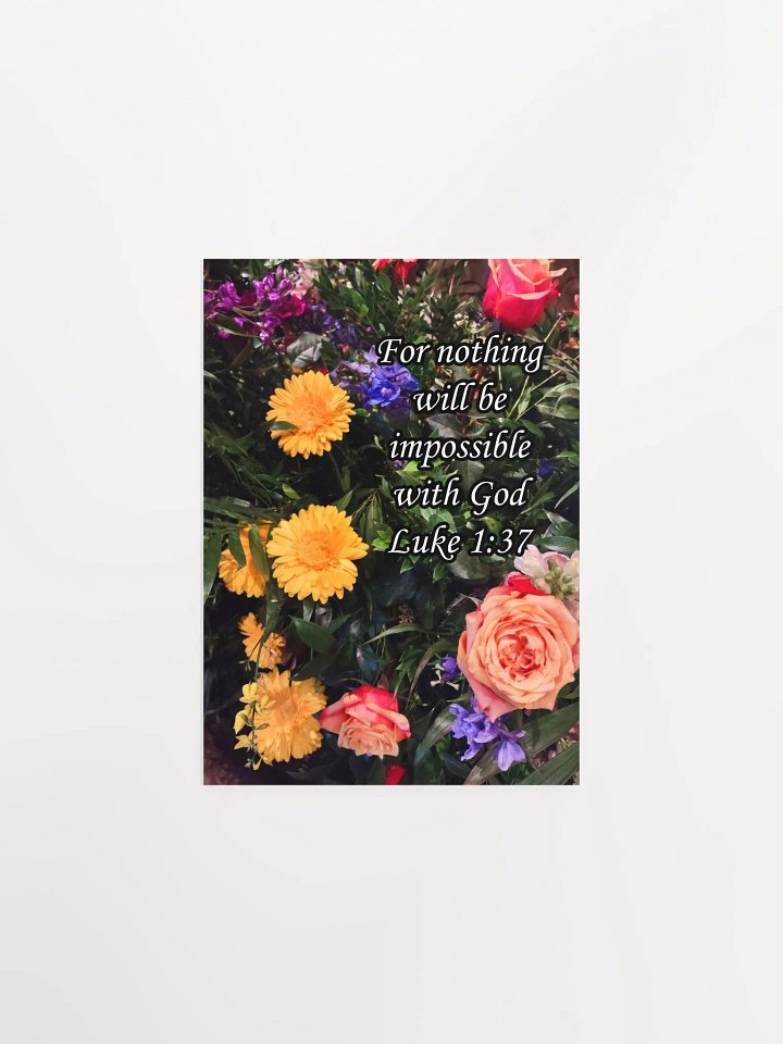 Nothing Will Be Impossible - Print product image (3)