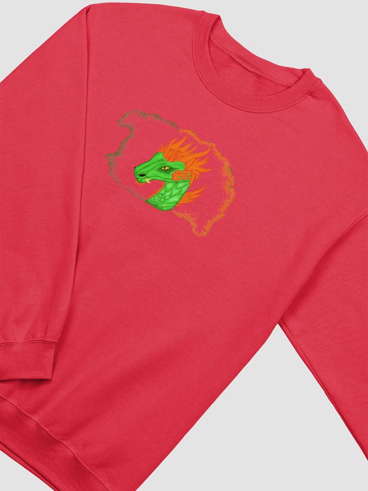 Vibrant Dragon Head Crewneck Sweatshirt product image (2)