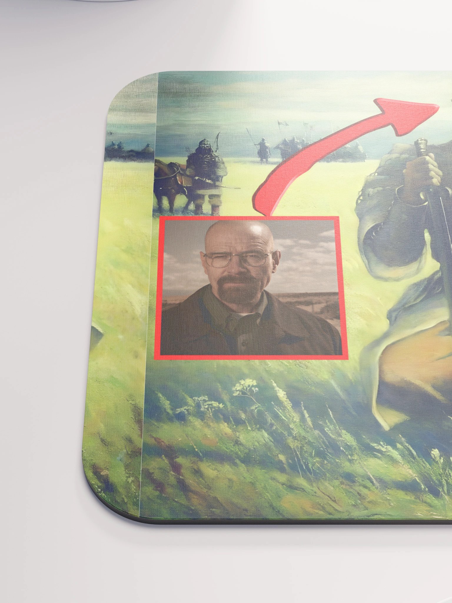 Walter White Khan Mousepad product image (6)