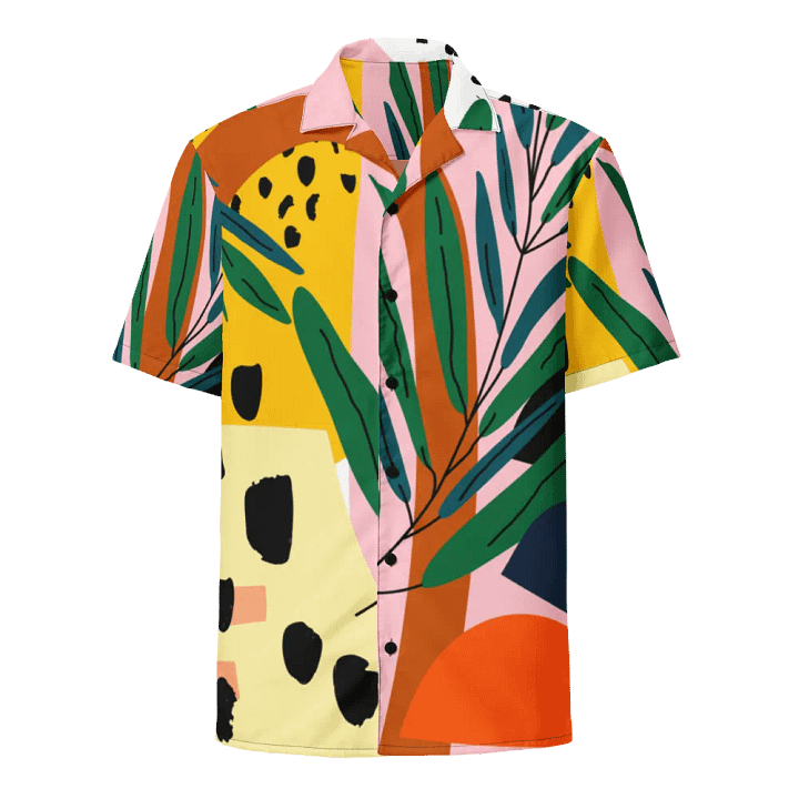"BP3" Tropical Breeze Men's Hawaiian Shirt product image (1)