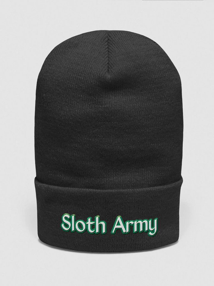 Sloth Army Beanie product image (2)