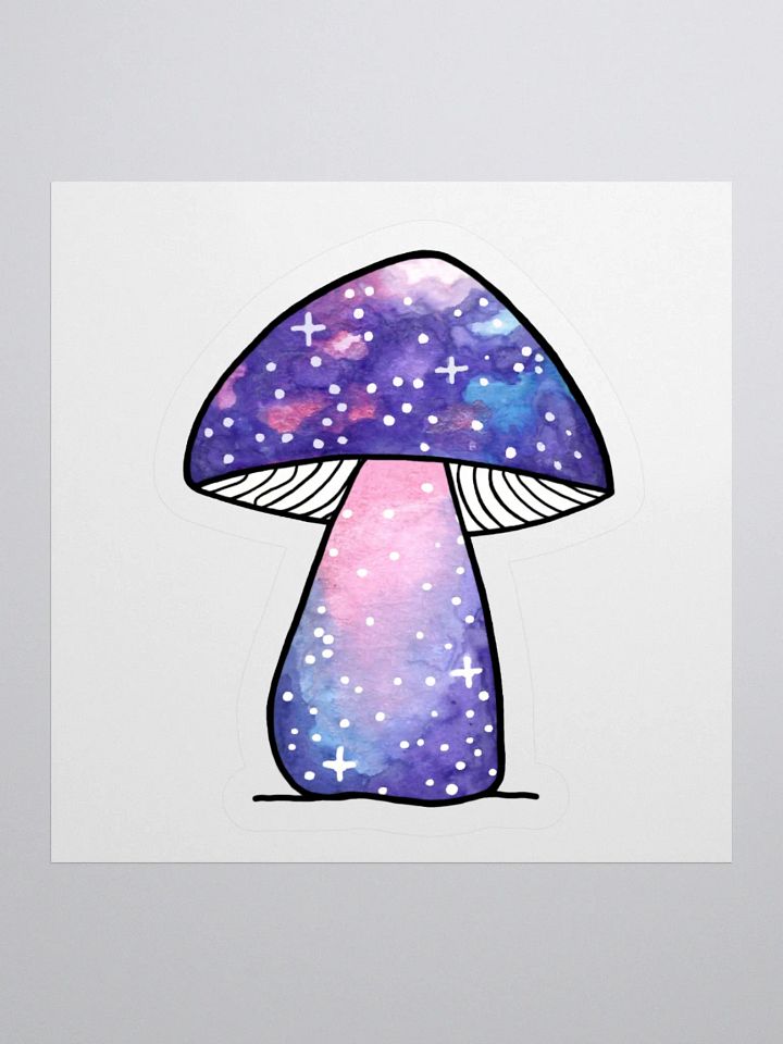 Space Mushie 1 Sticker product image (2)