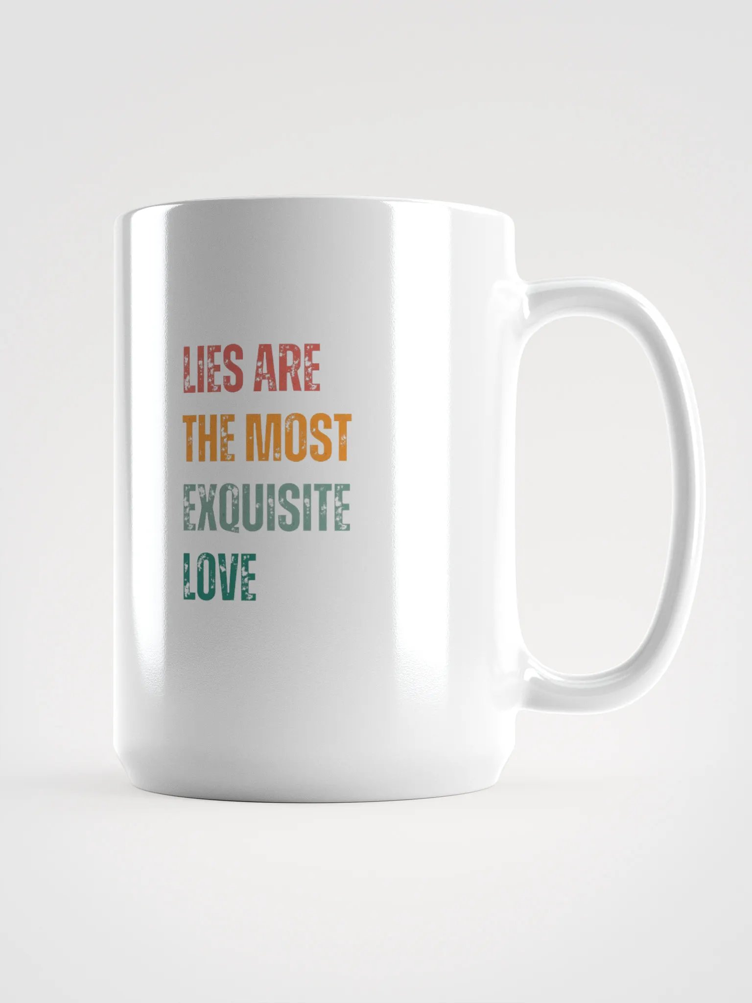 Lies & Love Design Mug product image (1)