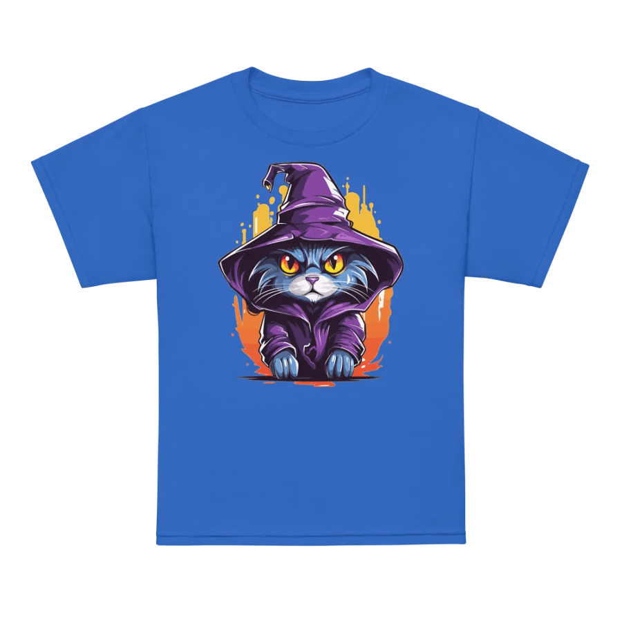 Mystical Wizard Cat Youth Tee product image (4)