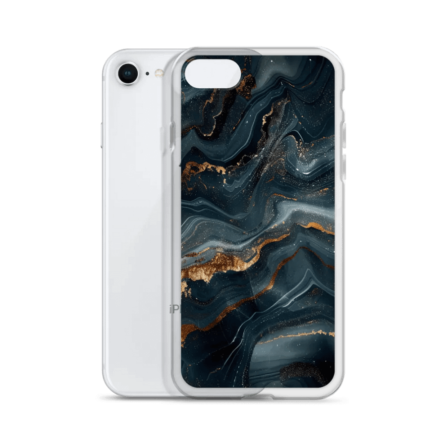Luxury Marbled Clear iPhone® Case. product image (2)