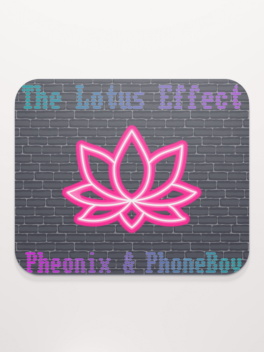 Lotus Efect Mouse Pad Black product image (2)