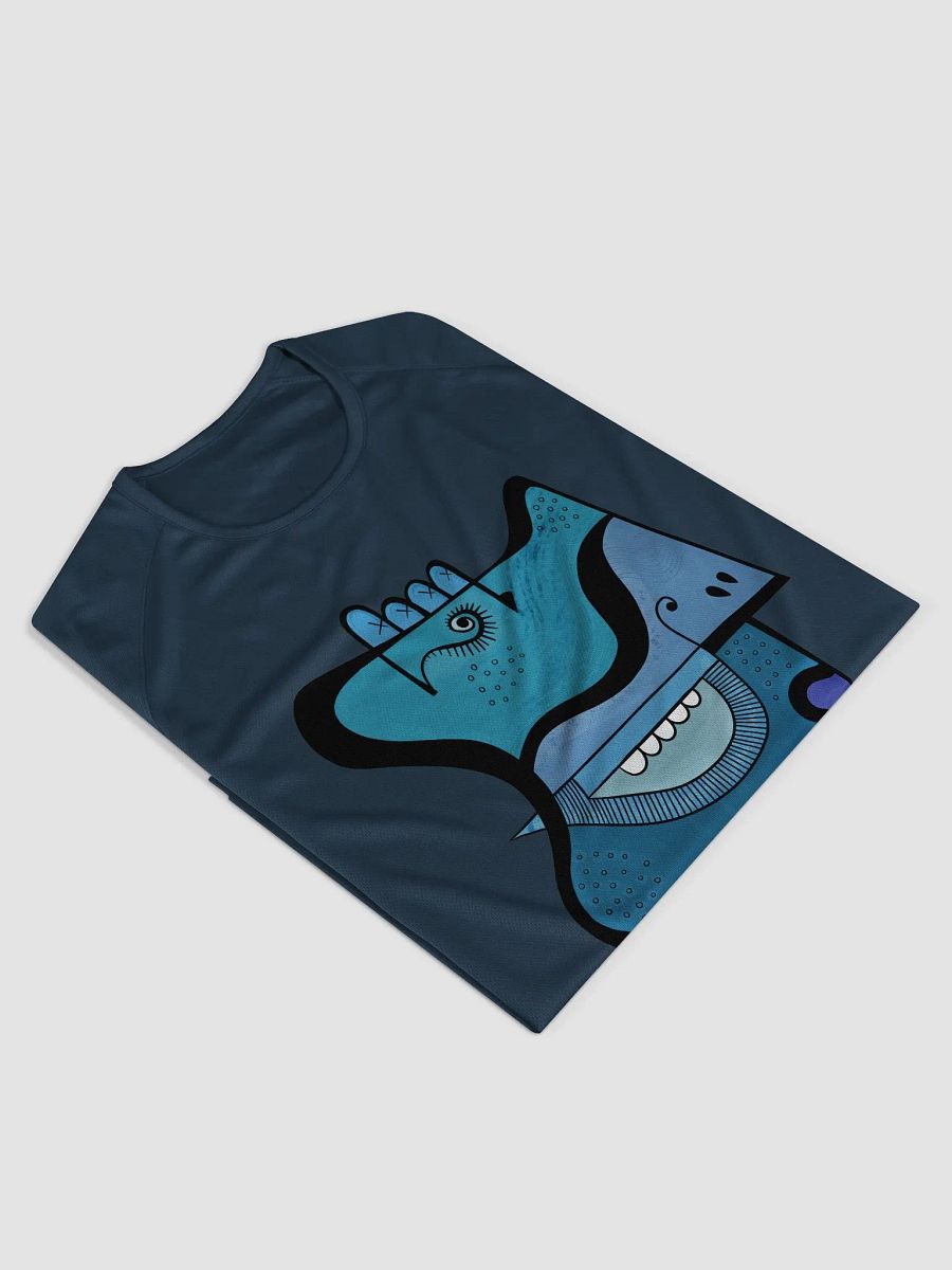 Blue Face on Polyester Tall Tee product image (4)
