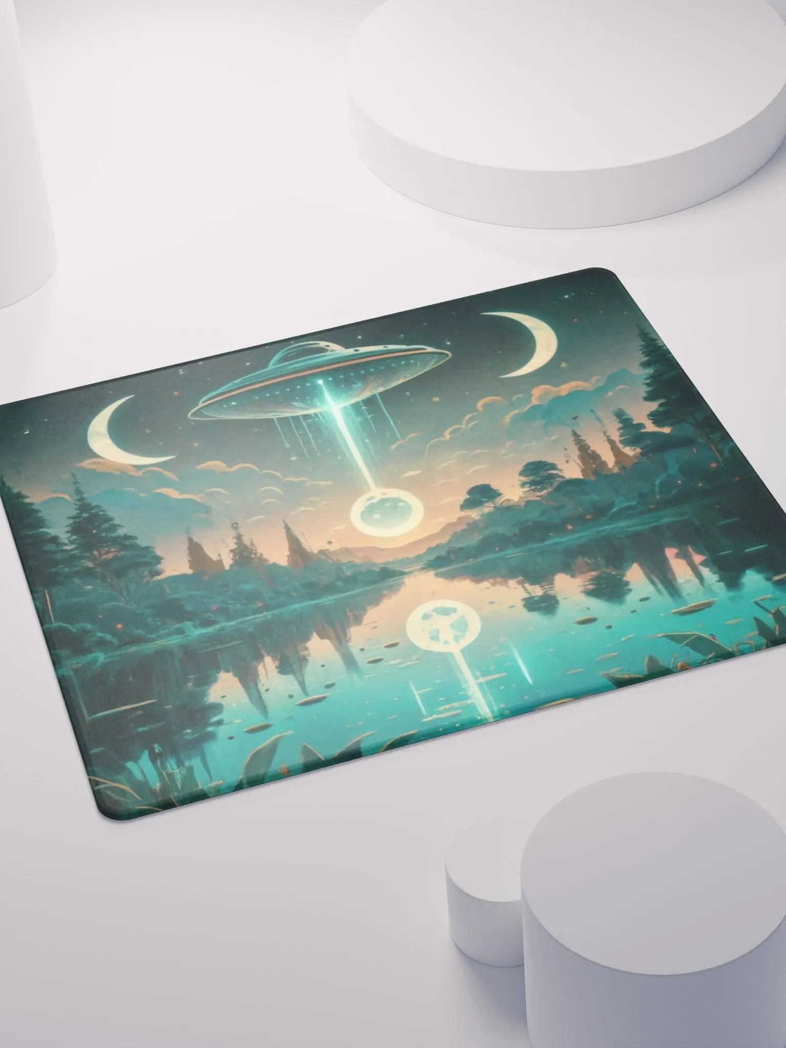 Twilight UFO Gaming Mouse Pad product image (4)