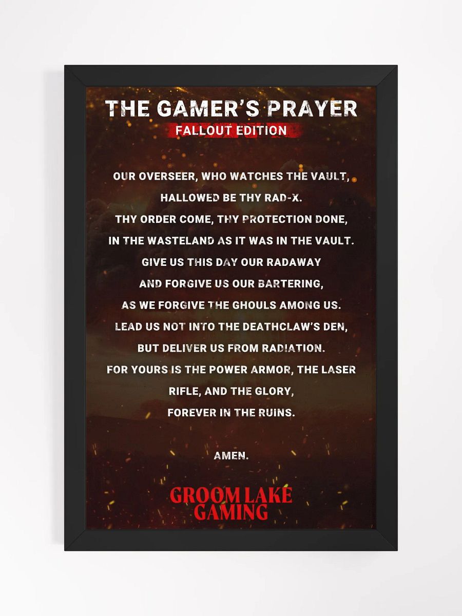 The Gamer's Prayer: Fallout Edition product image (2)