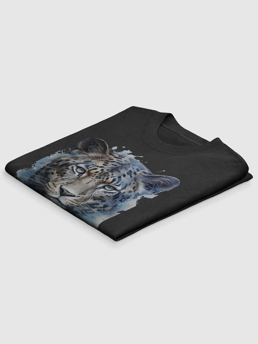 Leopard Gaze Watercolor Oversized Tee product image (13)