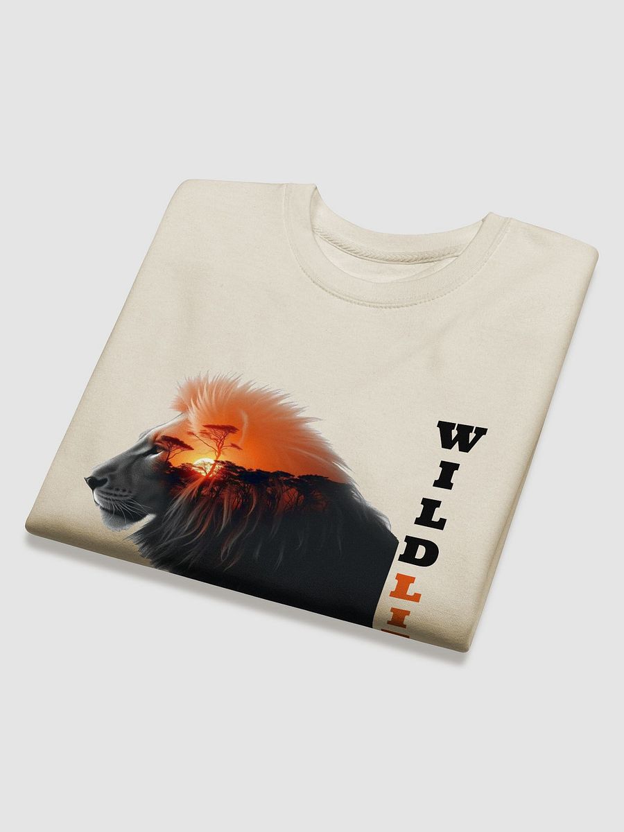 Wildlife Sunset Lion Premium Sweatshirt product image (10)