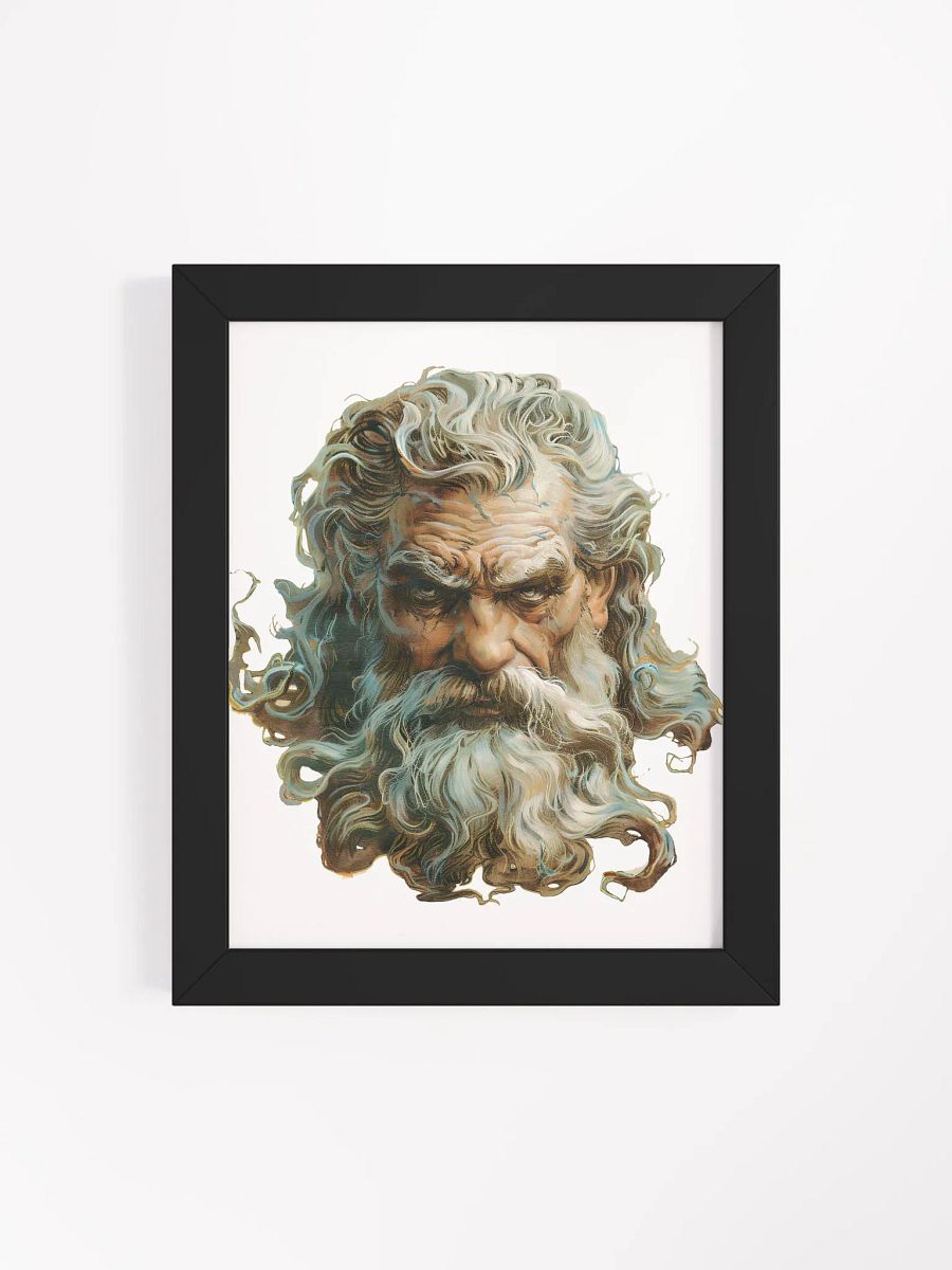 Zeus - The God of Thunder Framed High-Quality Matte Poster product image (19)