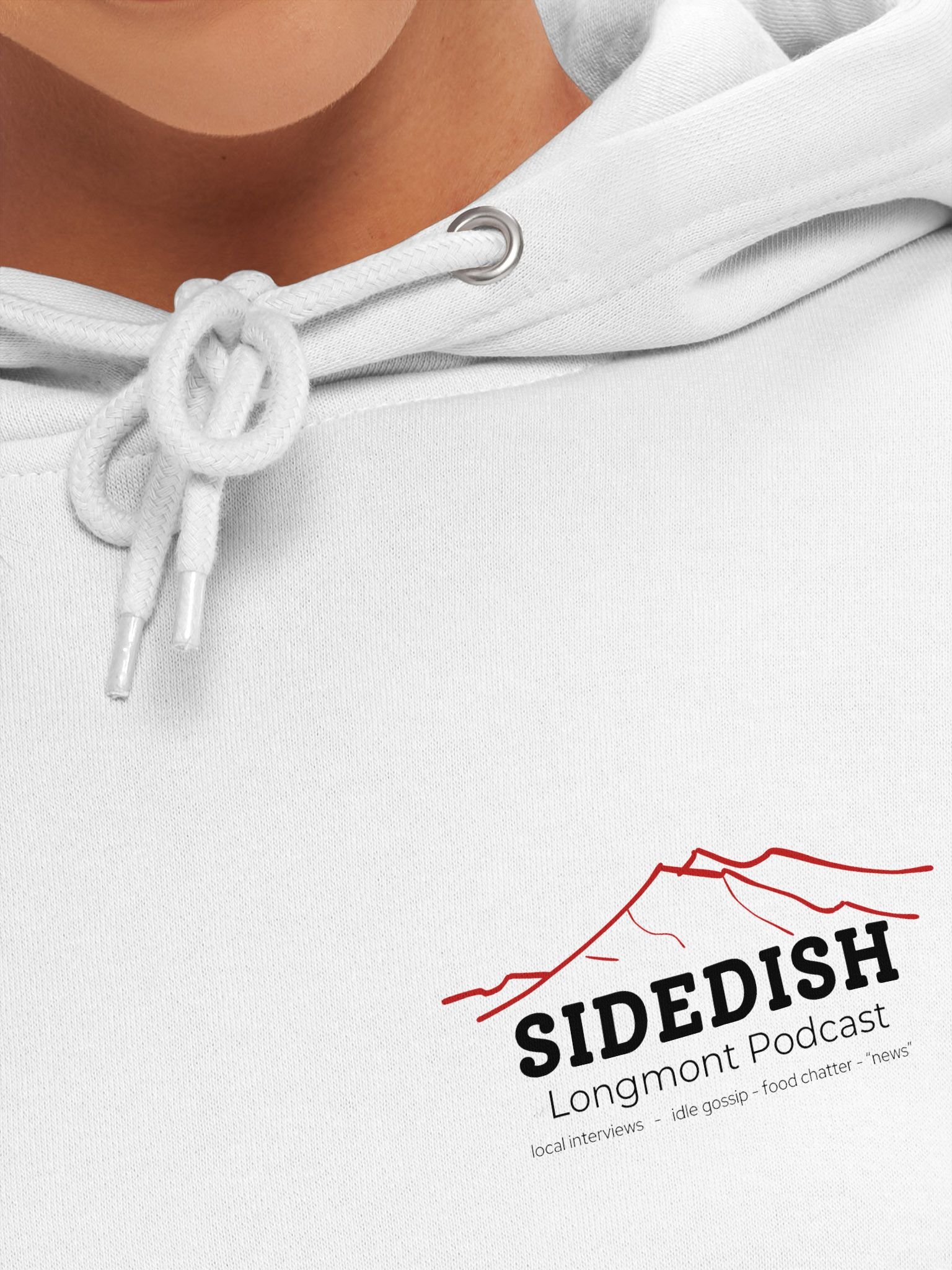 White hoodie product image (7)