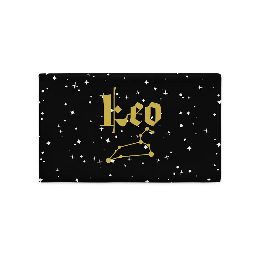 Starry Leo Constellation Pillow Case product image (2)