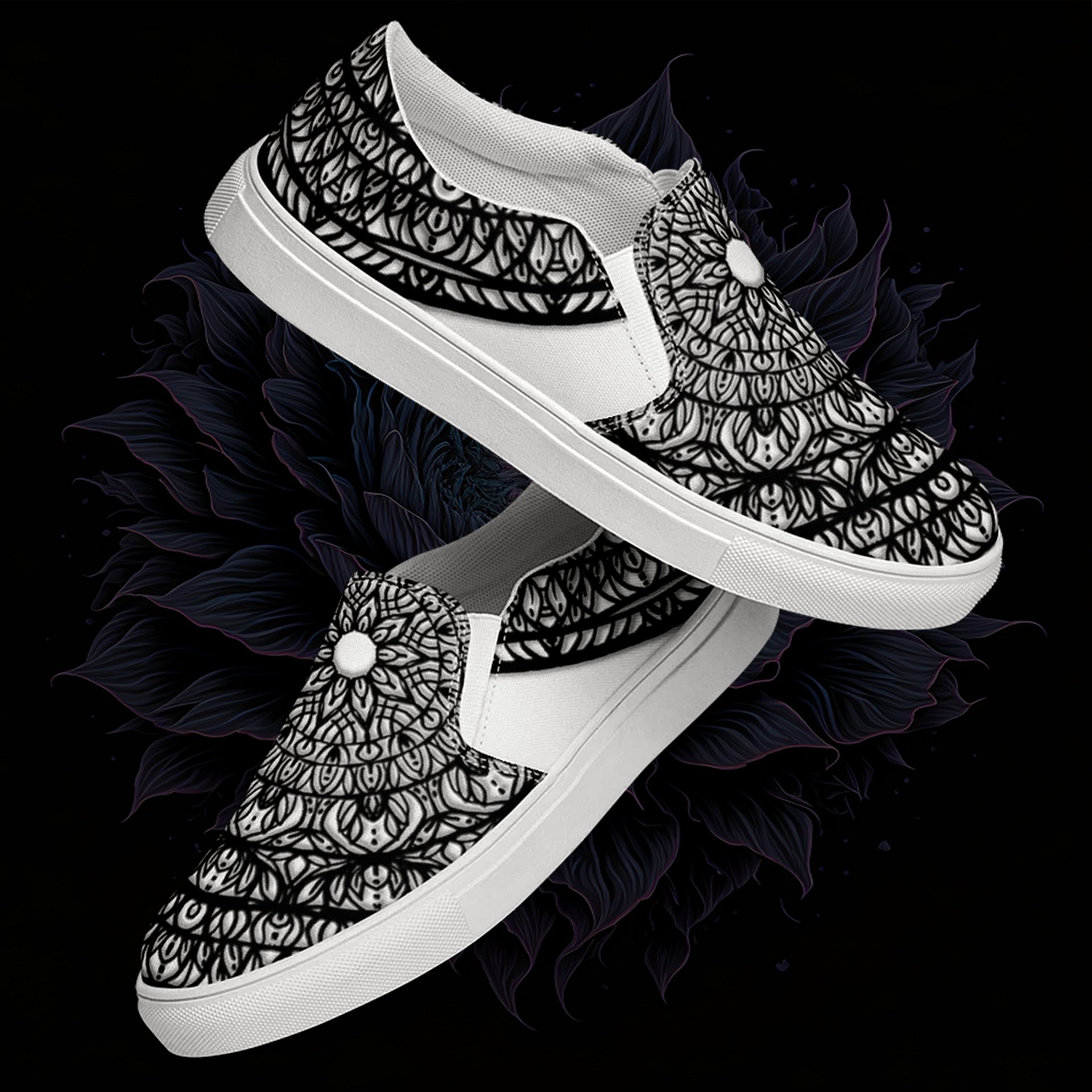 Mystic Mandala Slip-Ons product image (1)