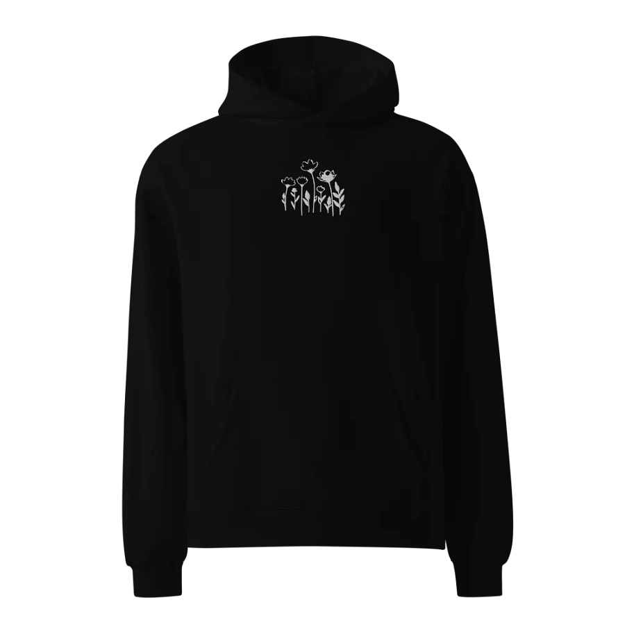 Embroidered Floral art Unisex Oversized Hoodie product image (1)