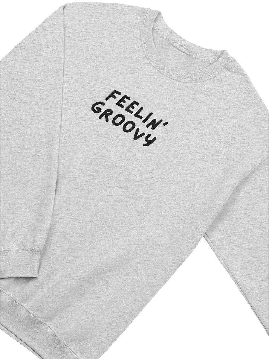 “Feelin’ Groovy” My Vibe Crewneck Sweatshirt product image (4)