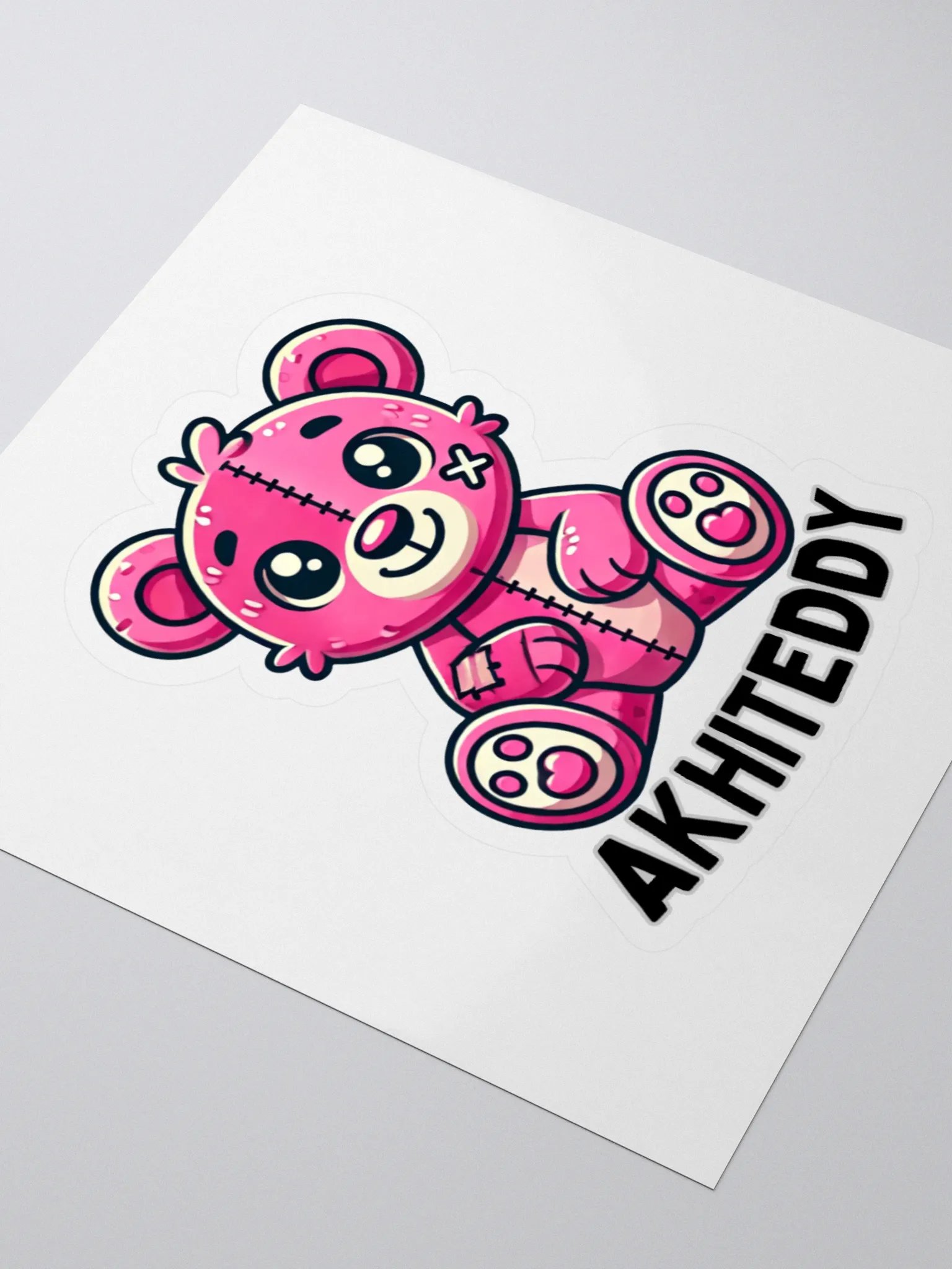 Adorable AKHITEDDY Teddy Bear Kiss Cut Stickers product image (3)