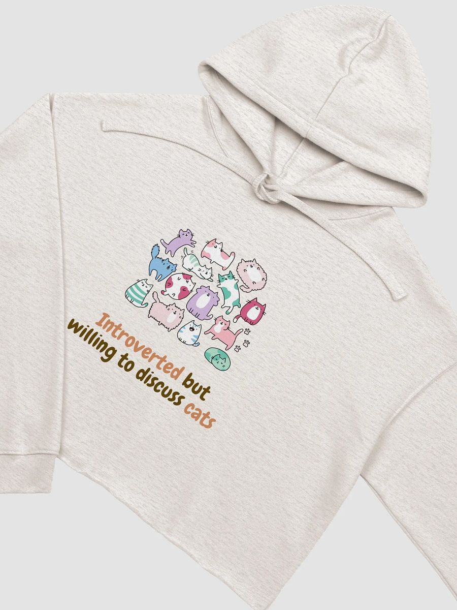 Crowd of Cats Crop Hoodie product image (12)