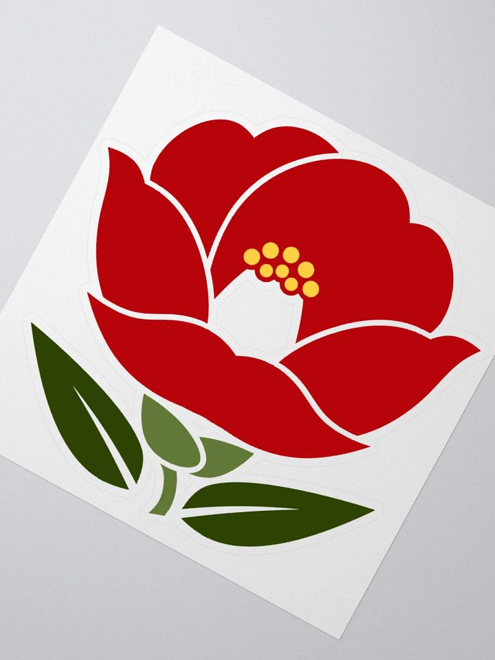 Nest of Smoke Tsubaki Crest LARGE (Color) ✦ Kiss Cut Stickers product image (2)
