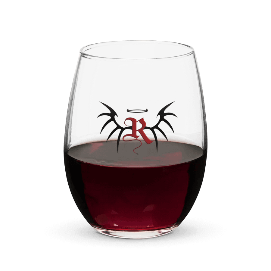 RafaZafar Logo Stemless Wineglass (standard) product image (5)