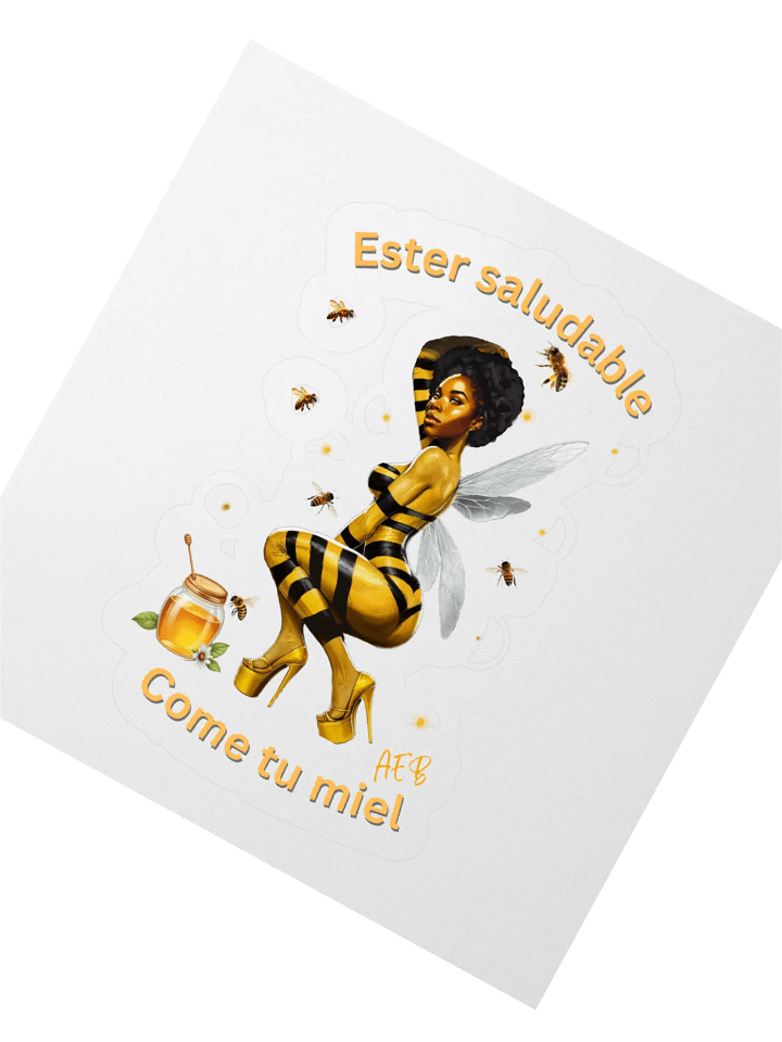 Bee-utiful Honey Kiss Cut Stickers product image (1)