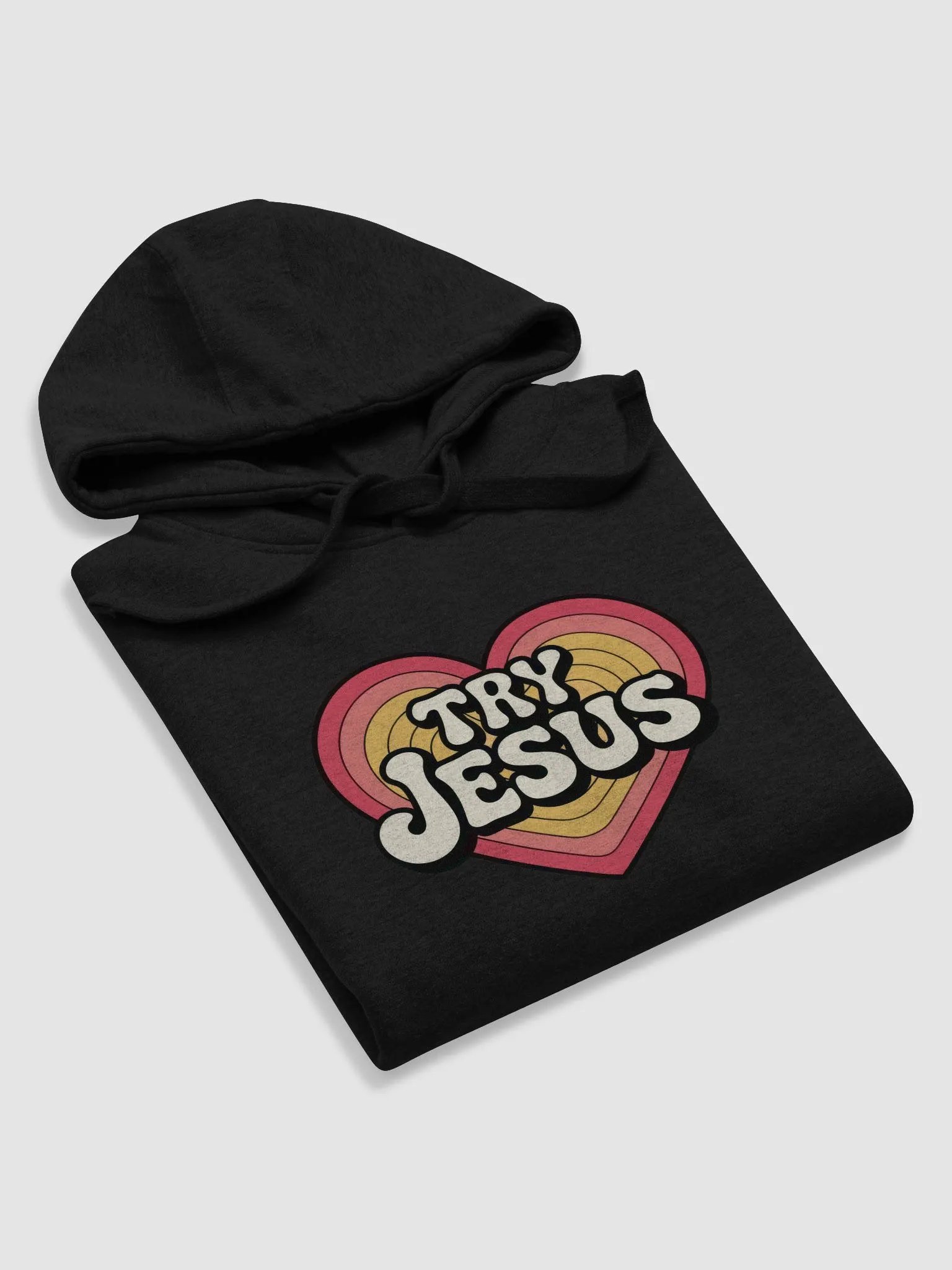 Try Jesus Unisex Hoodie product image (5)