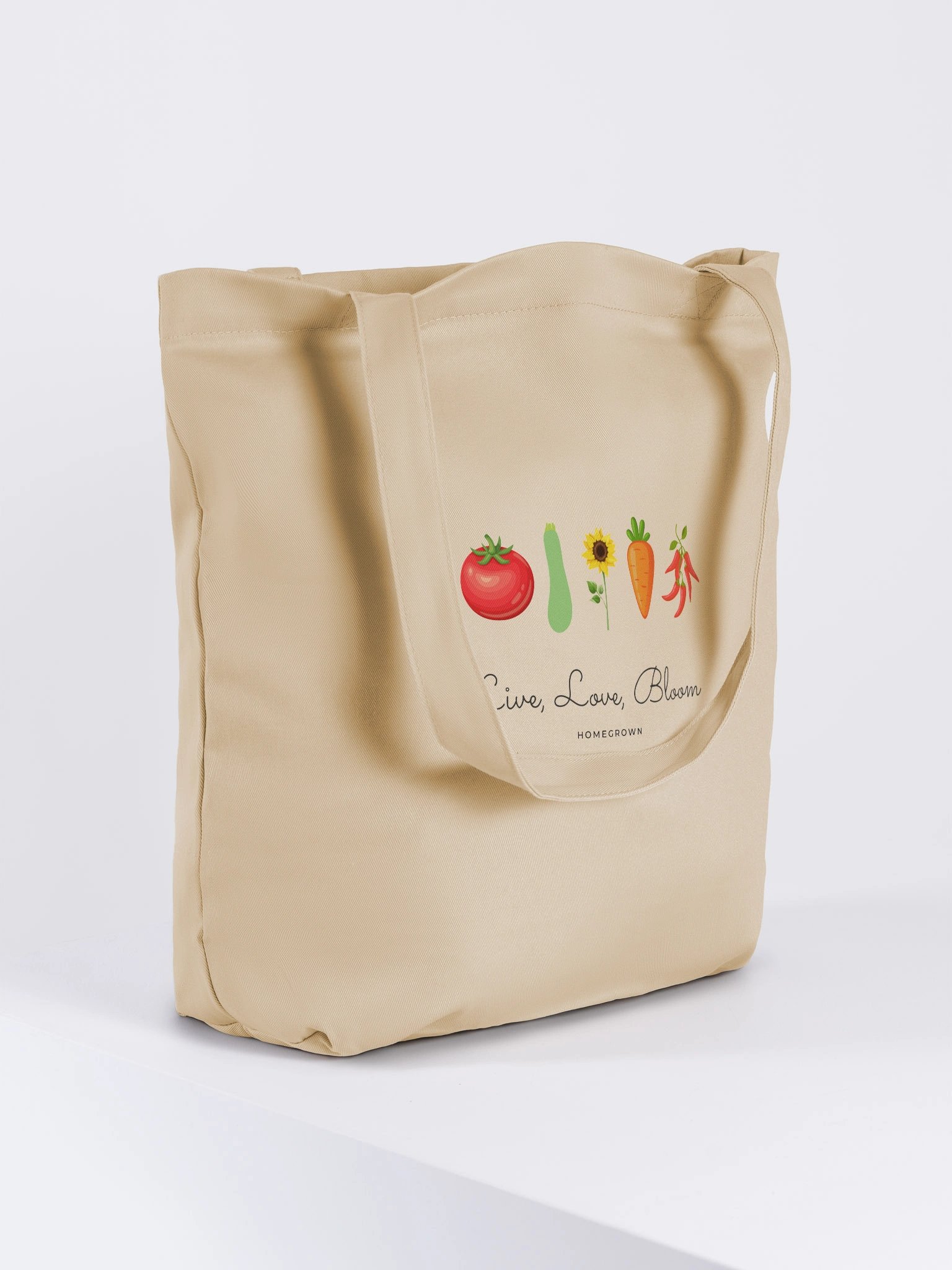 Budding Garden Eco Tote Bag product image (4)