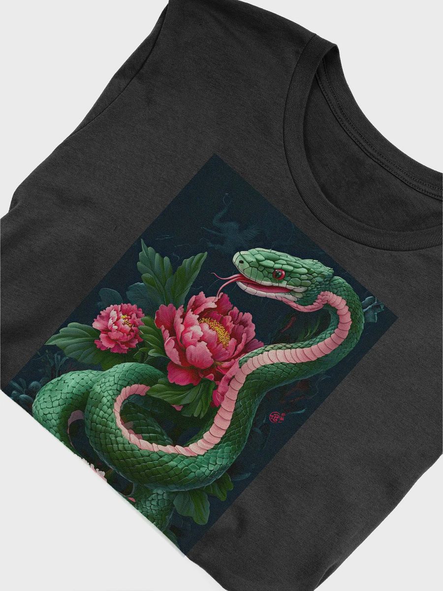 Pink and Green Floral Snake Supersoft Tee product image (7)