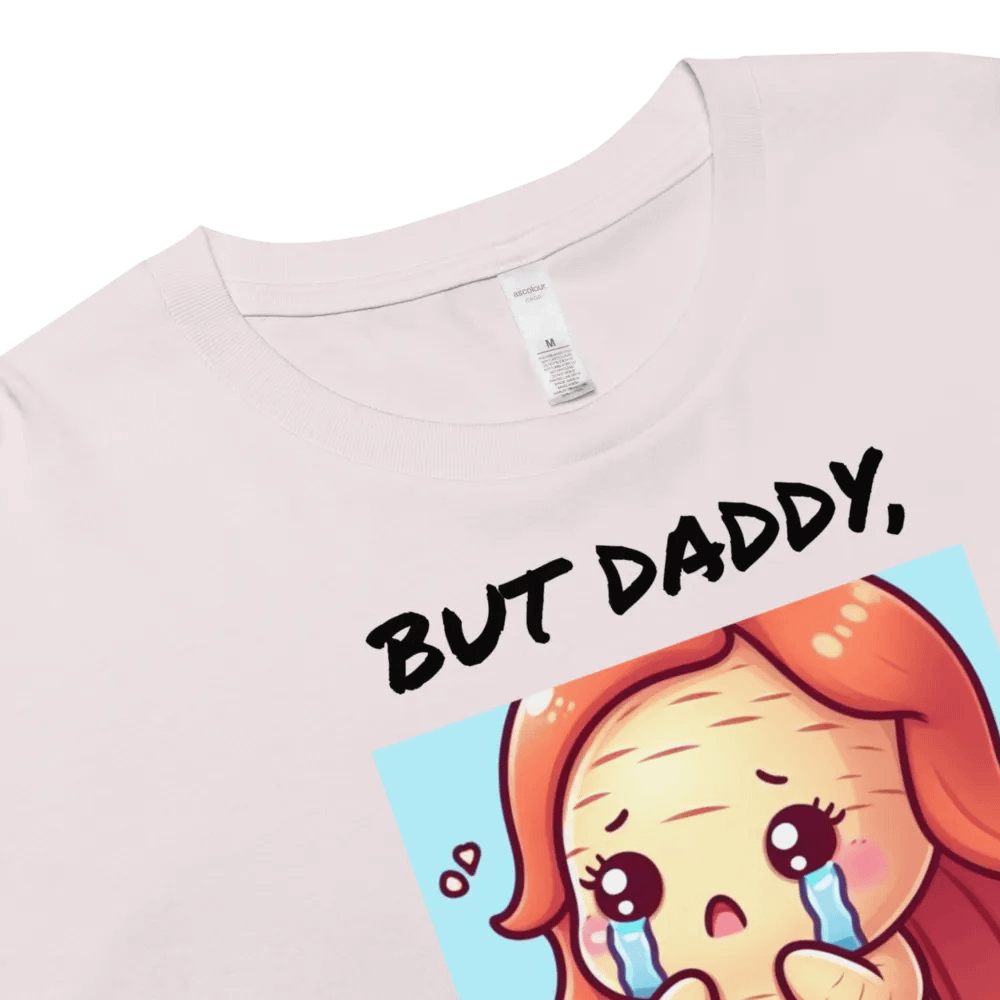 But Daddy... Crop (Black Text) product image (6)