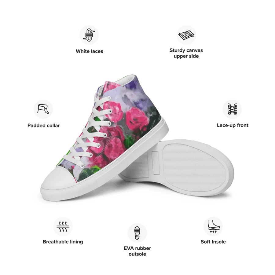 Men's art canvas sneakers product image (4)