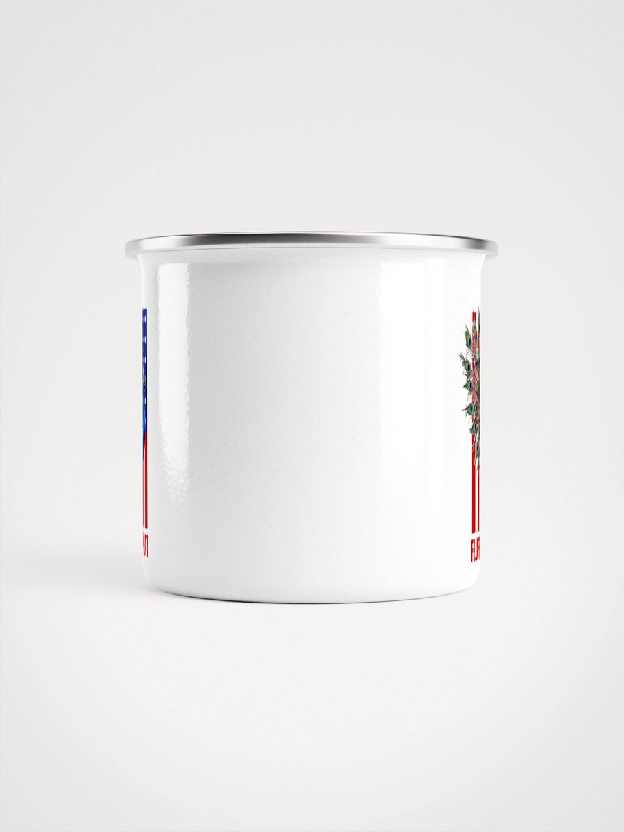 fluff. spin. repeat enamel mug product image (2)