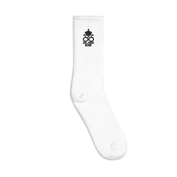 SPR Embroidered Crew Socks (Black Logo) product image (6)